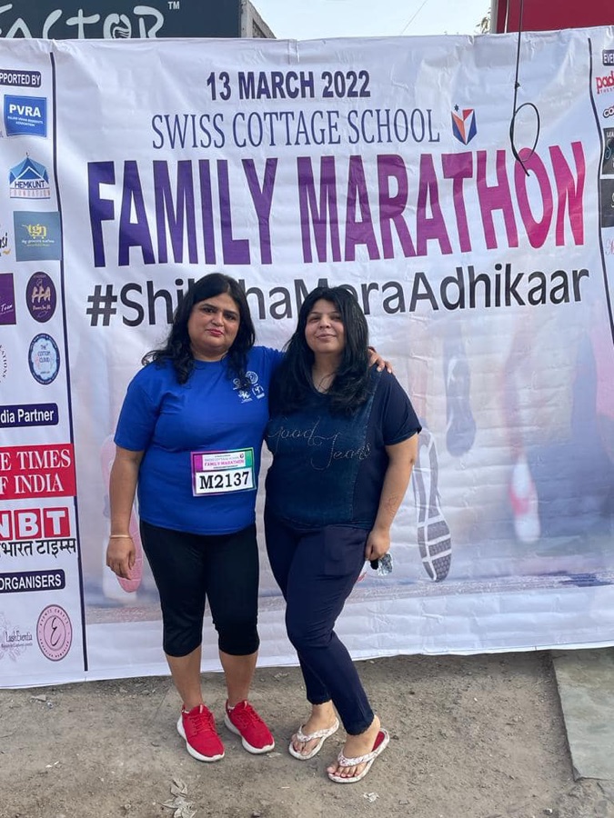Marathon walkathon event