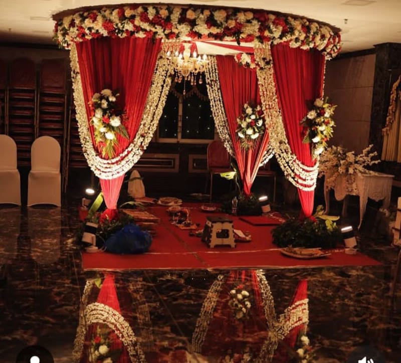 Wedding bespoke installation