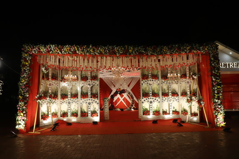 Wedding table centrepiece