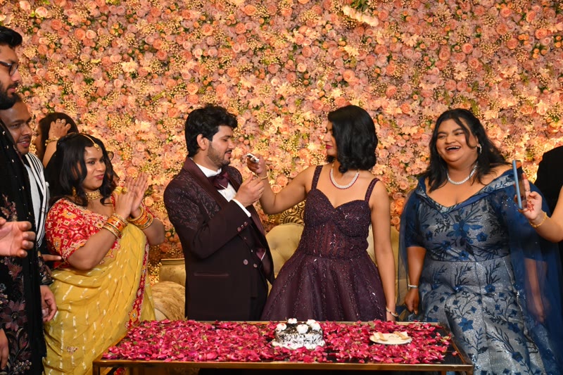 Wedding reception celebration