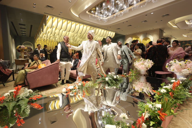 Wedding couple portrait