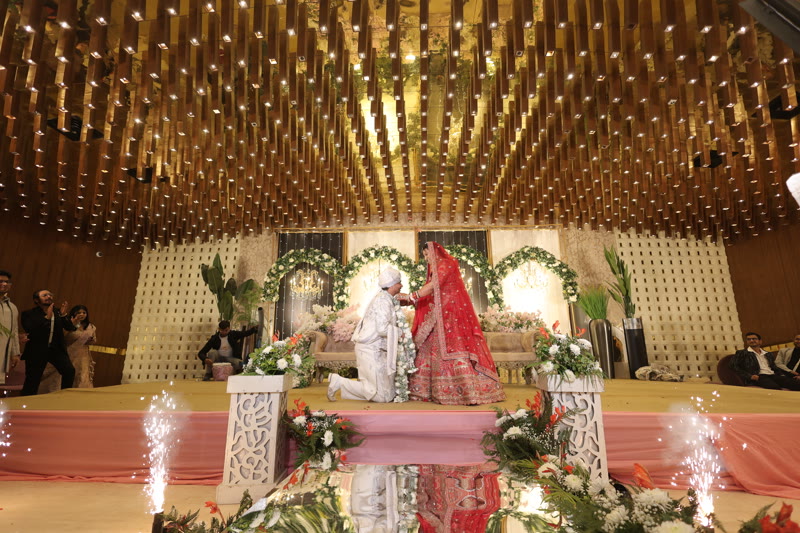 Wedding bridal portrait